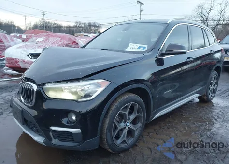 2018 BMW X1 xDrive28I z USA, uszkodzony, nr VIN WBXHT3C3XJ5F91837
